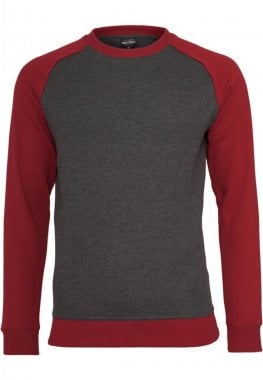 To-farvet raglan sweatshirt 17