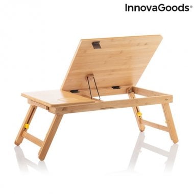 Sammenfoldeligt støttebord i bambus 10