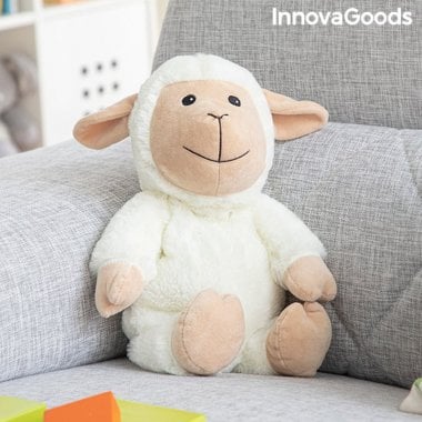 Plysbamse får med varme og kuldeeffekt Wooly InnovaGoods 3