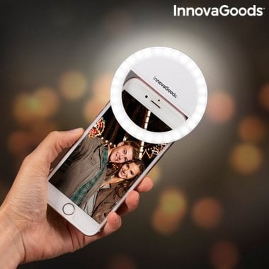 Genopladeligt Selfie Ringlys Instahoop InnovaGoods 8