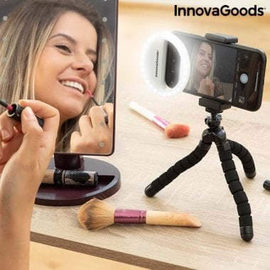 Genopladeligt Selfie Ringlys Instahoop InnovaGoods 7