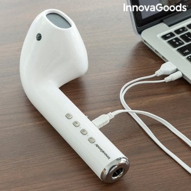Trådløs, multifunktionel højtaler formet som en gigantisk høretelefon Funsker InnovaGoods 5