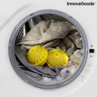 Vaskeri bolde uden vaskemiddel Delieco InnovaGoods Pakke med 2 stk 3