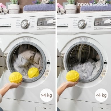Vaskeri bolde uden vaskemiddel Delieco InnovaGoods Pakke med 2 stk 4