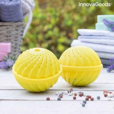 Vaskeri bolde uden vaskemiddel Delieco InnovaGoods Pakke med 2 stk 7