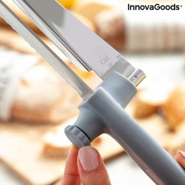 Brødkniv med justerbar skæreguide Kutway InnovaGoods 2