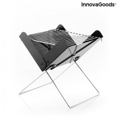 Mini Bærbar Folding Charcoal Grill Foldecue InnovaGoods 5