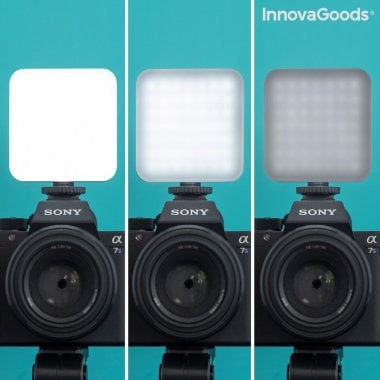 Vlogging-sæt med lys, mikrofon og fjernbetjening Plodni InnovaGoods 6 Dele 10