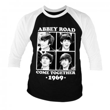 Abbey Road - Come Together Baseball 3/4 Sleeve Tee 1