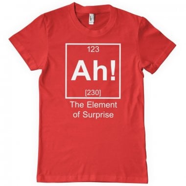 Ah! The Element Of Surprise T-Shirt 4