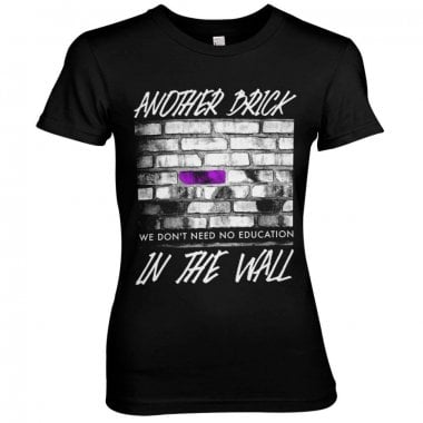 Another Brick In The Wall Girly Tee 1