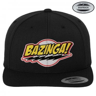 Bazinga Patch Premium Snapback Cap 4