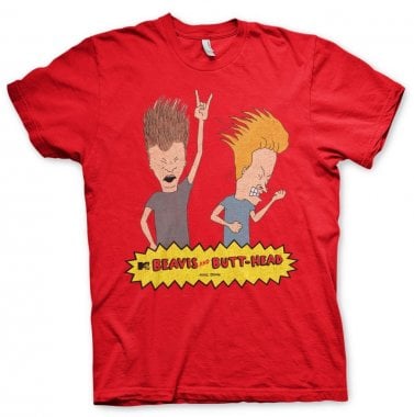 Beavis and Butt-Head Headbanging T-Shirt 2