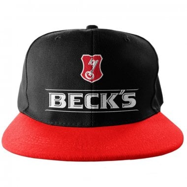 Beck's logo snapback cap 1
