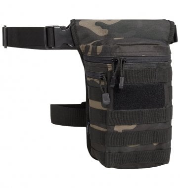 Benpose med MOLLE-system camo 1