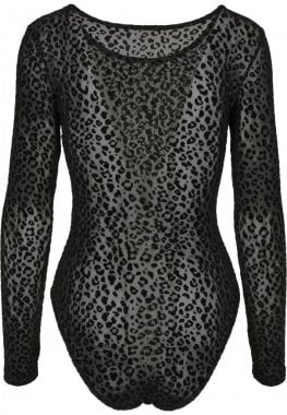 Krop i blonder med leopardmønster 16