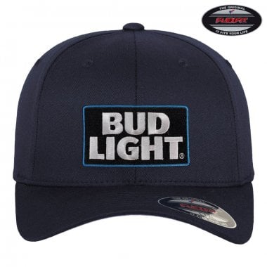 Bud Light Logo Patch Flexfit Cap 2