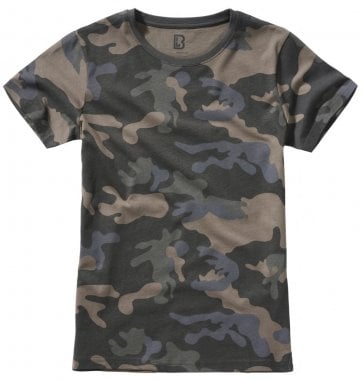 Camo army T-shirt dæmning 1