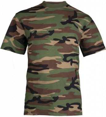 Camouflage børn T-shirt 1