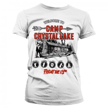 Camp Crystal Lake Girly Tee 1
