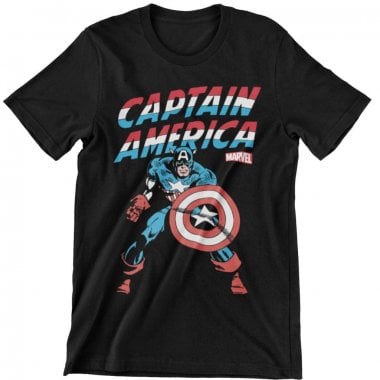 Captain America T-shirt børn 1
