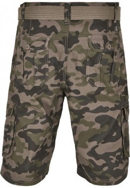 Last shorts med bælte camouflage 3