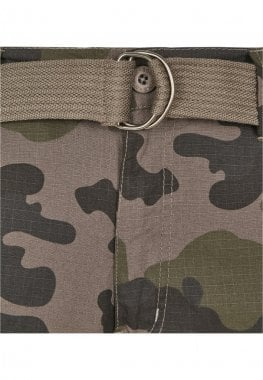 Last shorts med bælte camouflage 10