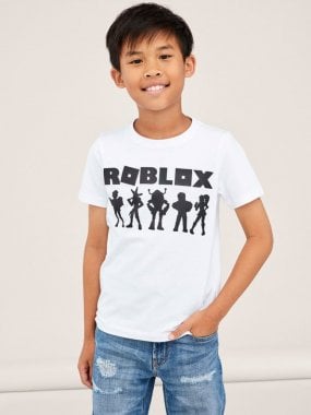 Characters Roblox T-shirt til børn white 2