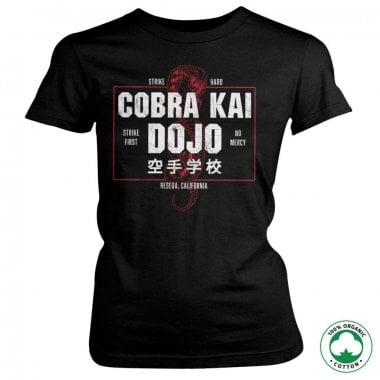 Cobra Kai Dojo Organic Girly Tee 1