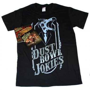 Dust bowl jokies t-shirt CD och singel paket 0