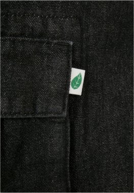 Økologiske cargo-shorts i jeans til mænd 13