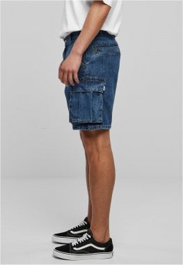 Økologiske cargo-shorts i jeans til mænd 15