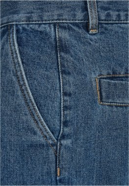 Økologiske cargo-shorts i jeans til mænd 23