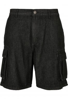 Økologiske cargo-shorts i jeans til mænd 6