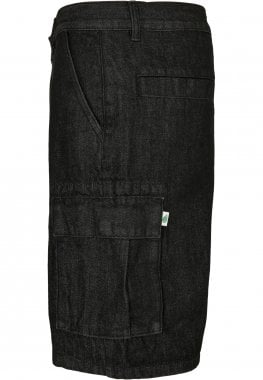 Økologiske cargo-shorts i jeans til mænd 7