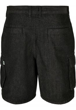 Økologiske cargo-shorts i jeans til mænd 8