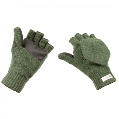 Fingerløse handsker med foldet top 3