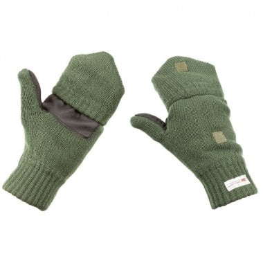 Fingerløse handsker med foldet top 4
