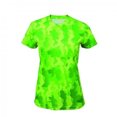 Funktionel T-shirt camouflage dame 2