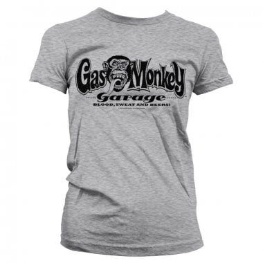 Gas Monkey Garage logo girly T-shirt 1