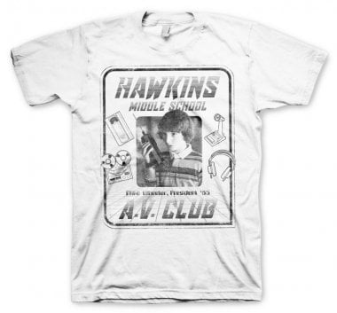 Hawkins A.V. Club T-Shirt - REA 0
