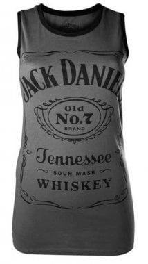 Jack Daniels logo top grå