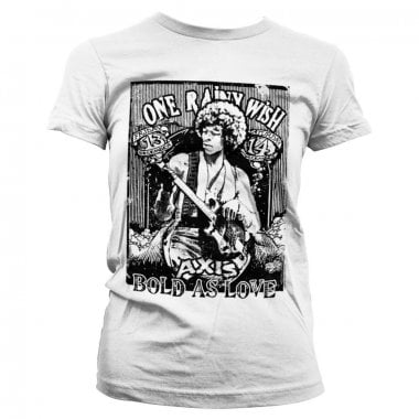 Jimi Hendrix - Bold As Love Pige T-shirt 1