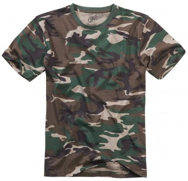 Kamouflage T-Shirt wood camo
