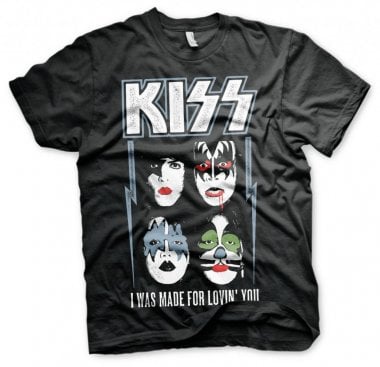 KISS - I Was Made For Lovin' You t-shirt 1