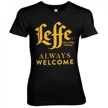 Leffe - Always Welcome Pige T-shirt 1