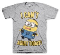 Minions - I Can't Adult Today T-Shirt 5