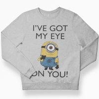 Minions - I Got My Eye On You Kids Sweatshirt 1