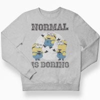 Minions - Normal Life Is Boring Børn Sweatshirt 1