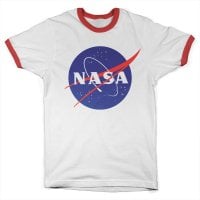 NASA logo ringer T-shirt 2